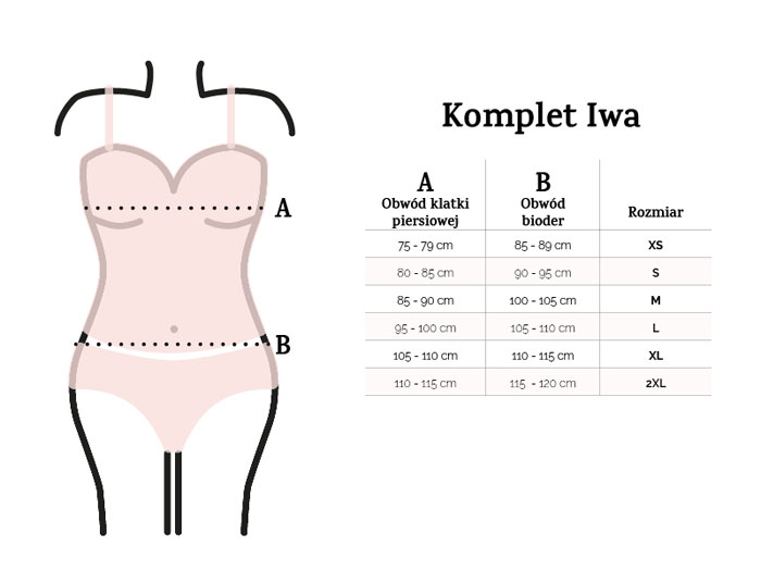 komplet bielizny iwa