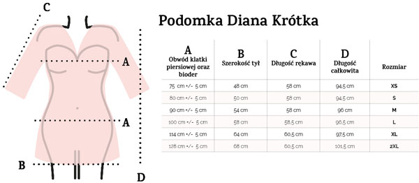 szlafrok damski Diana krótka