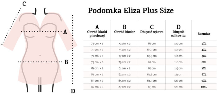 szlafrok plus size