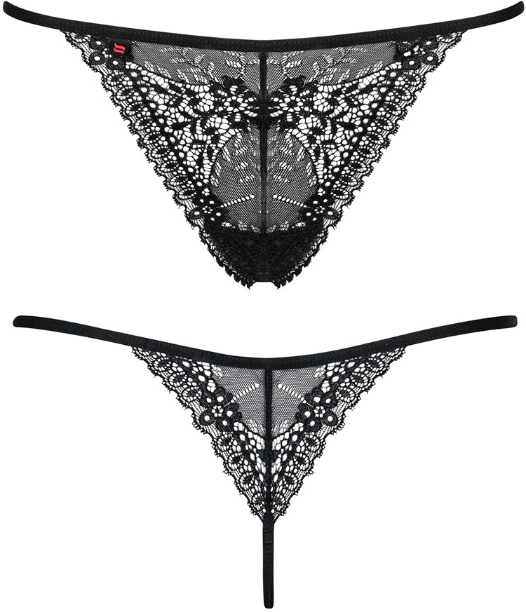 Intensa-thong-black