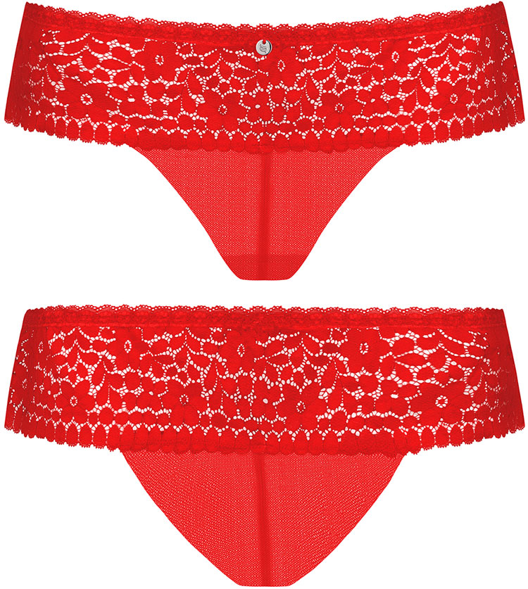 czerwone figi blossmina panties