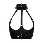 Otwarty biustonosz Heroic Halo Bra Black L Guilty Pleasure - 2