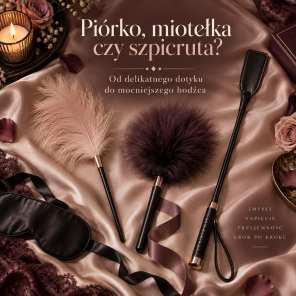 Piórko, miotełka czy szpicruta? Od delikatnego dotyku do mocniejszego bodźca